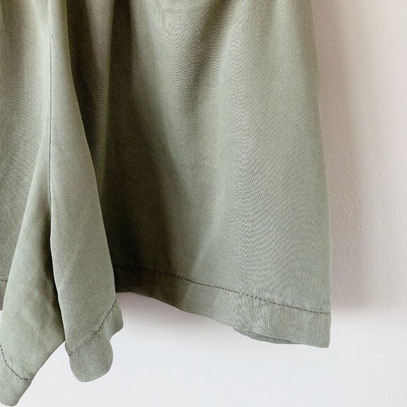 RW&Co Denim Shorts With Removable Sash XXL green shorts - Picture 13 of 15